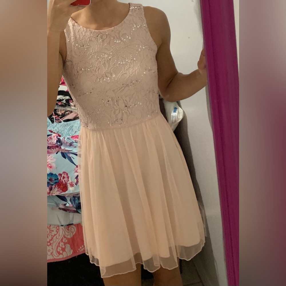 Beautiful light pink dress